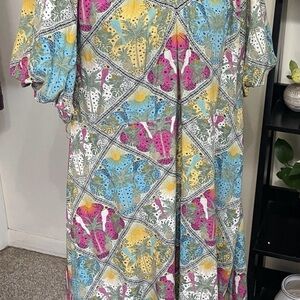 Colorful Patterned Women's Dress NWT
